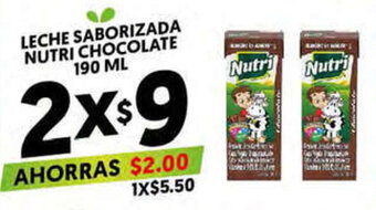 Merco Leche Saborizada Nutri Chocolate 2x190ml oferta