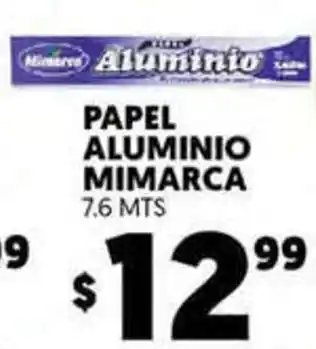 Merco Papel Aluminio Mimarca 7.6lts oferta