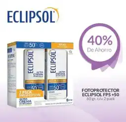 Farmacias Guadalajara Eclipsol fotoprotector fps +50 oferta