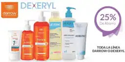 Farmacias Guadalajara Darrow o dexeryl toda la línea oferta