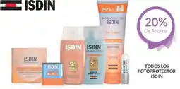 Farmacias Guadalajara Isdin todos los fotoprotector oferta