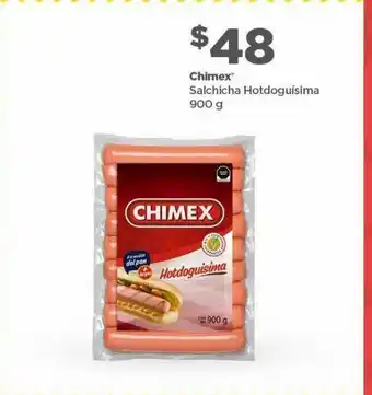 Bodega Aurrerá Salchichas hotdogisima chimex 900g oferta