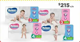 Pañales huggies ultraconfort 40pzas
