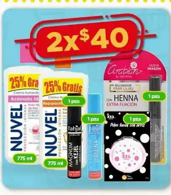 Bodega Aurrerá Crema hidratante nuvel 775ml x 2 oferta