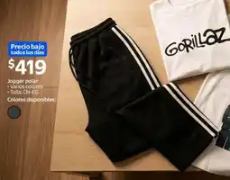Walmart Jogger polar varios colores oferta