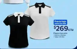 Walmart Playera tipo polo oferta
