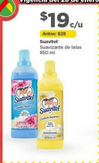 Bodega Aurrerá Suavizante de telas suavitel 850ml oferta