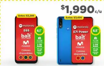 Bodega Aurrerá Smartphone motorola e7i 6,5" 2gb 32gb oferta