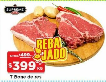 HEB T bone de res oferta