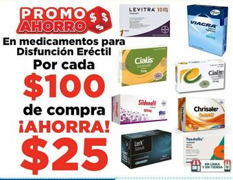 HEB Medicamentos para disfuncion erectil oferta