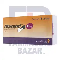 Farmacias Bazar ATACAND 16MG 14 TABLETAS oferta