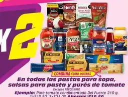 Soriana Híper Del fuerte - puré de tomate oferta