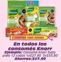 Soriana Híper Knorr - consom suiza pollo oferta