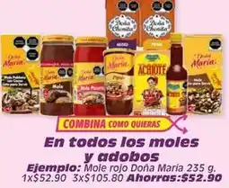 Soriana Híper Doña maría - mole rojo oferta