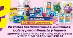 Soriana Híper Reynolds wrap - desechables, aluminio, bolsas para alimento y basura oferta