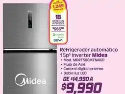 Soriana Híper Midea - refrigerador automático 15p³ inverter oferta