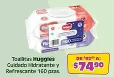 Soriana Híper Huggies - toallitas oferta