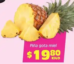 Soriana Híper Piña gota miel oferta