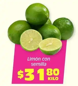 Soriana Híper Limón con semilla oferta