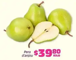 Soriana Híper Pera d'anjou oferta