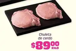 Soriana Híper Chuleta de cerdo oferta