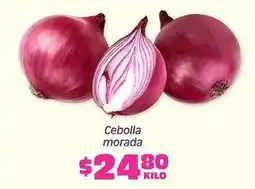 Soriana Híper Cebolla morada oferta
