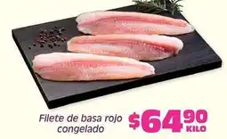 Soriana Híper Basa - filete de basa rojo congelado oferta
