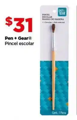Bodega Aurrerá Pen + gear pincel escolar oferta