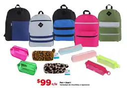 Bodega Aurrerá Pen + gear variedad de mochilas o lapiceras oferta