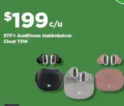 Bodega Aurrerá Stf clout tsw audifonos inalámbricos oferta