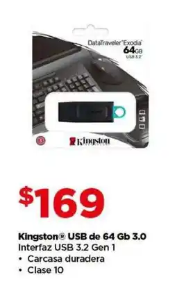 Bodega Aurrerá Kingston usb oferta