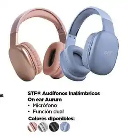 Bodega Aurrerá Stf audífonos inalámbricos on ear aurum oferta