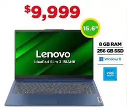 Bodega Aurrerá Lenovo laptop 15.6" oferta