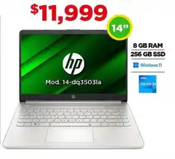 Bodega Aurrerá Hp laptop 14" oferta