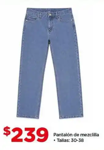 Bodega Aurrerá Pantalón de mezclilla oferta