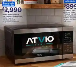 Walmart Atvio horno de microondas con freidora de aire oferta