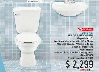 Set de baño vienna