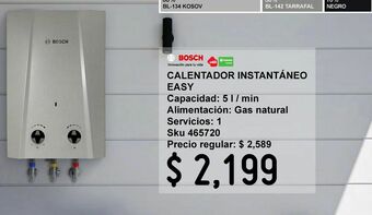 Sodimac Homecenter Calentador instantáneo easy oferta