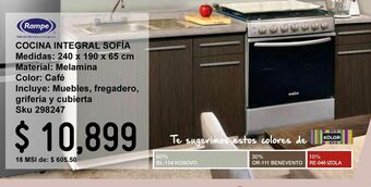Sodimac Homecenter Cocina integral sofía oferta