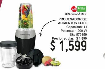 Procesador de alimentos elite 