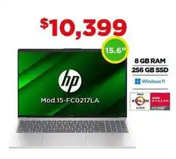 Bodega Aurrerá Hp - laptop mod.15-fc0217la oferta