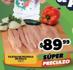 Merco Fajitas de pechuga de pollo oferta
