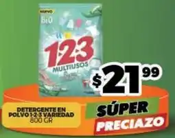 Merco 123 - detergente en polvo multiusos oferta