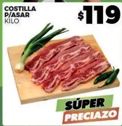 Merco Costilla p/asar kilo oferta