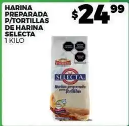 Merco Selecta - harina preparada p/tortillas de harina oferta