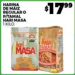 Merco Harina de maíz regular o p/tamal oferta