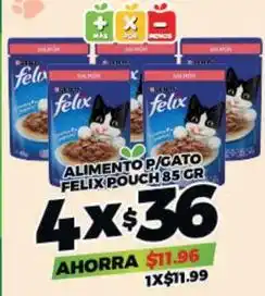 Merco Felix - alimento p/gato felix pouch oferta