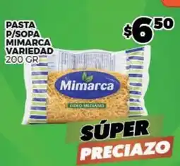 Merco Mimarca - pasta p/sopa mimarca variedad oferta