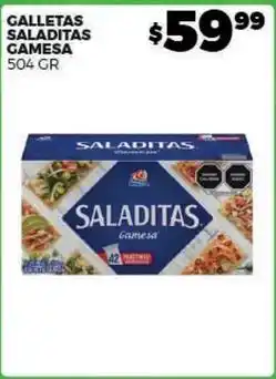 Merco Gamesa - galletas saladitas oferta