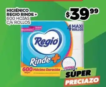 Merco Regio - higienico rinde oferta